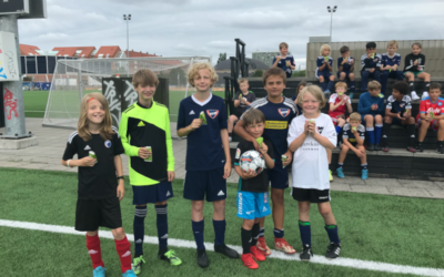 Fodboldglæde til sensommer camp’en i uge 31