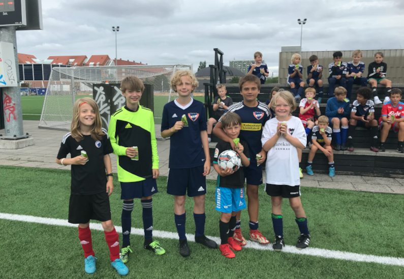 Fodboldglæde til sensommer camp’en i uge 31