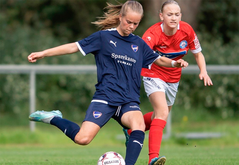 Sophie Lech-Gade med U16 landsholdet