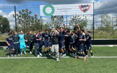 U14 2 vandt rækken efter 2-0 sejr over Vestia