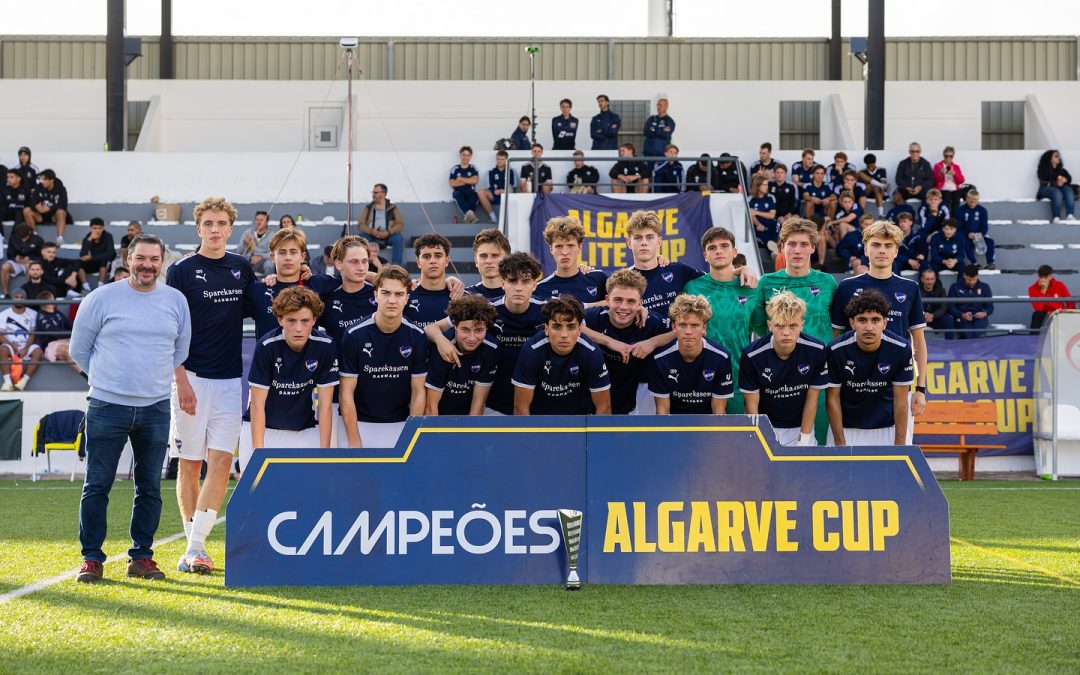 U19 Drengeakademiet tager sølv i Algarve
