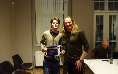 Exceptionel indsats: August Holm går forrest for fællesskabet